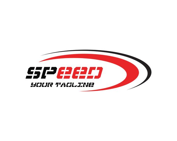 Faster Logo Template vector icon illustration design 