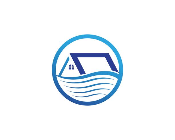 home buildings logo symbols icons template vector