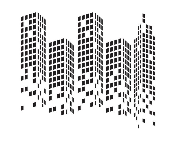 Modern City skyline . city silhouette. vector illustration in flat 