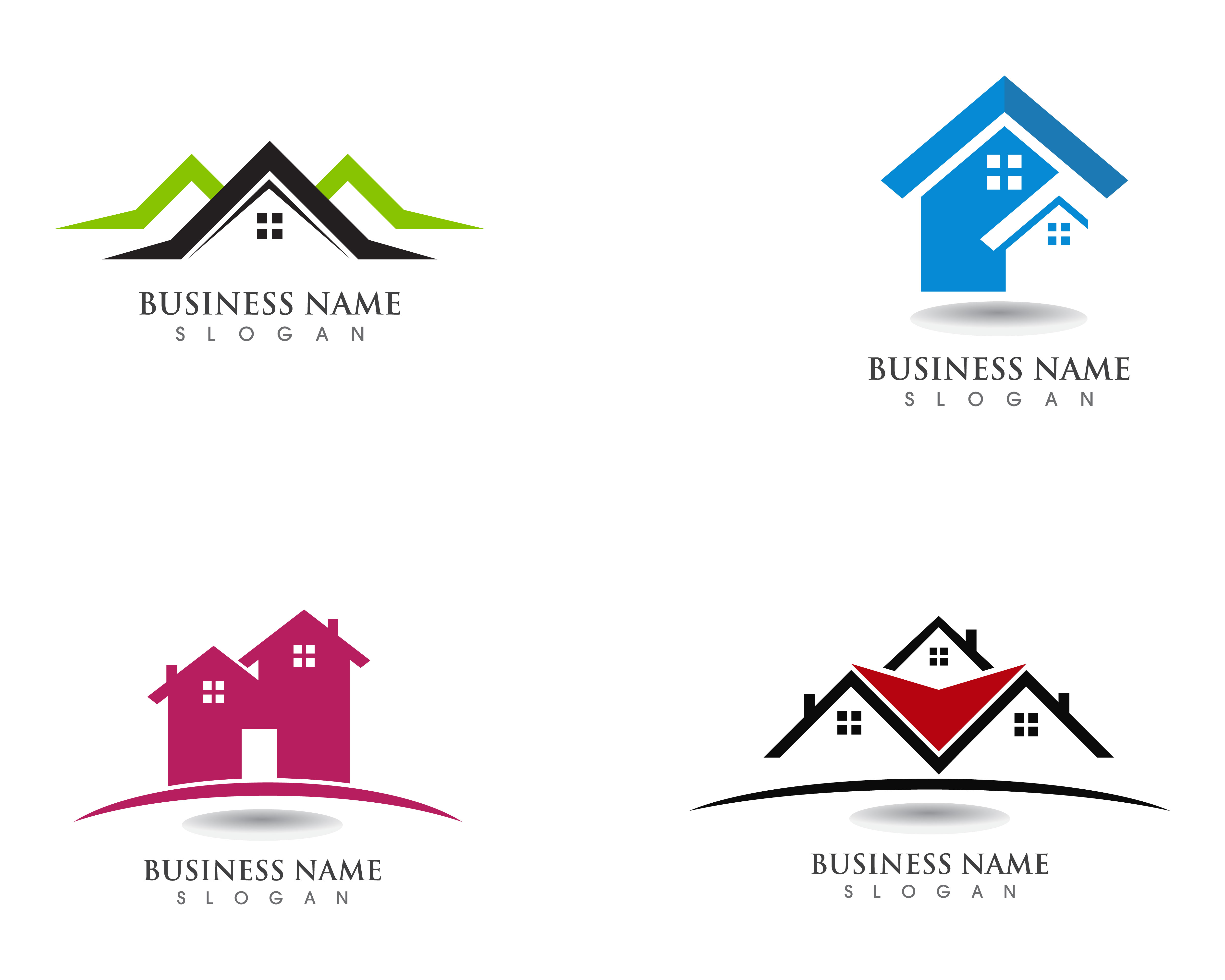 Logo House Free Templates