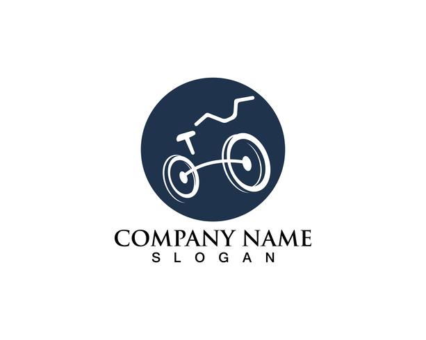 Bike logo and symbols vector