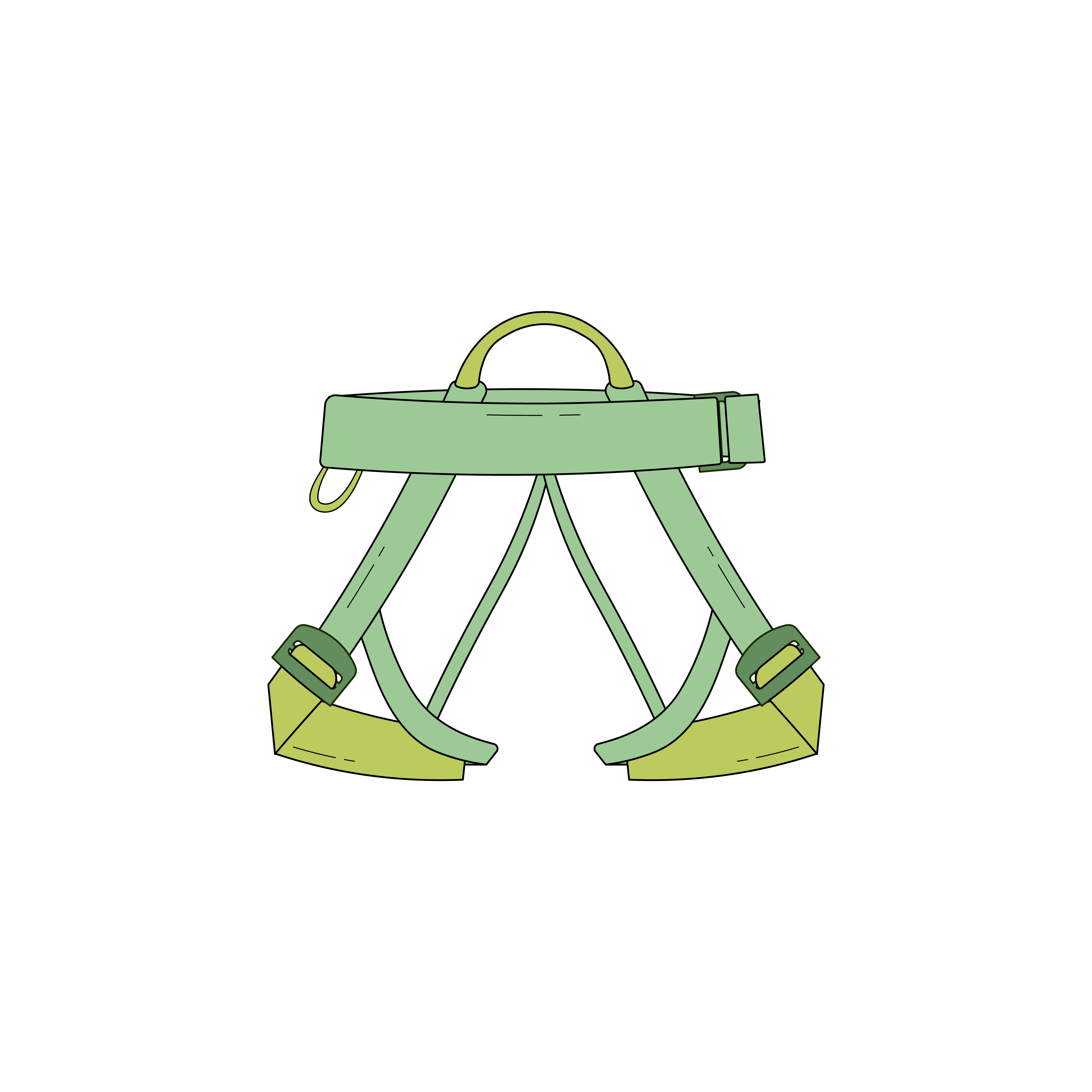 Climbing harness icon 621150 Vector Art at Vecteezy