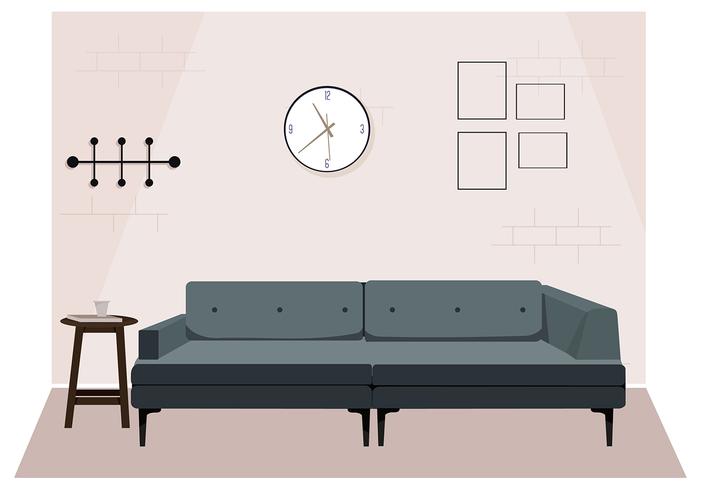 Vector Livingroom Illustration