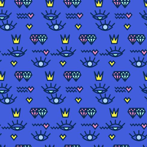 Eye Vector Pattern