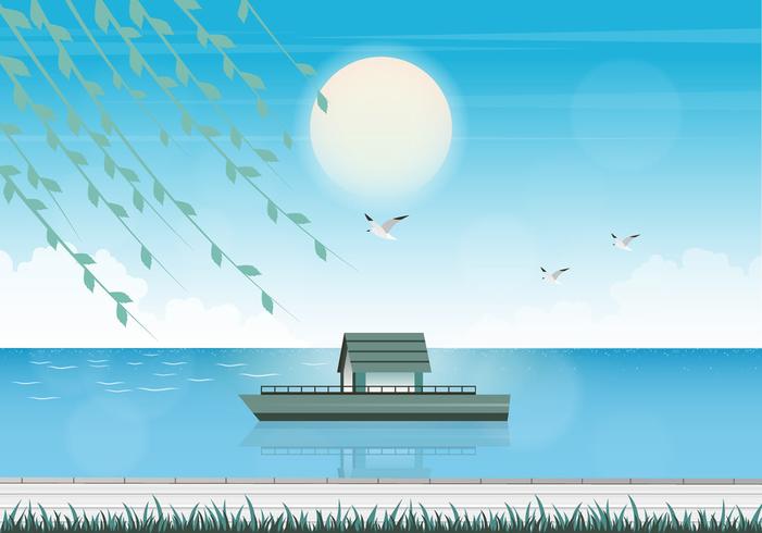 Vector Summertime Illustration