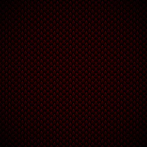 Abstract luxury style geometric triangles pattern black and red background and texture. Dragon scales. vector