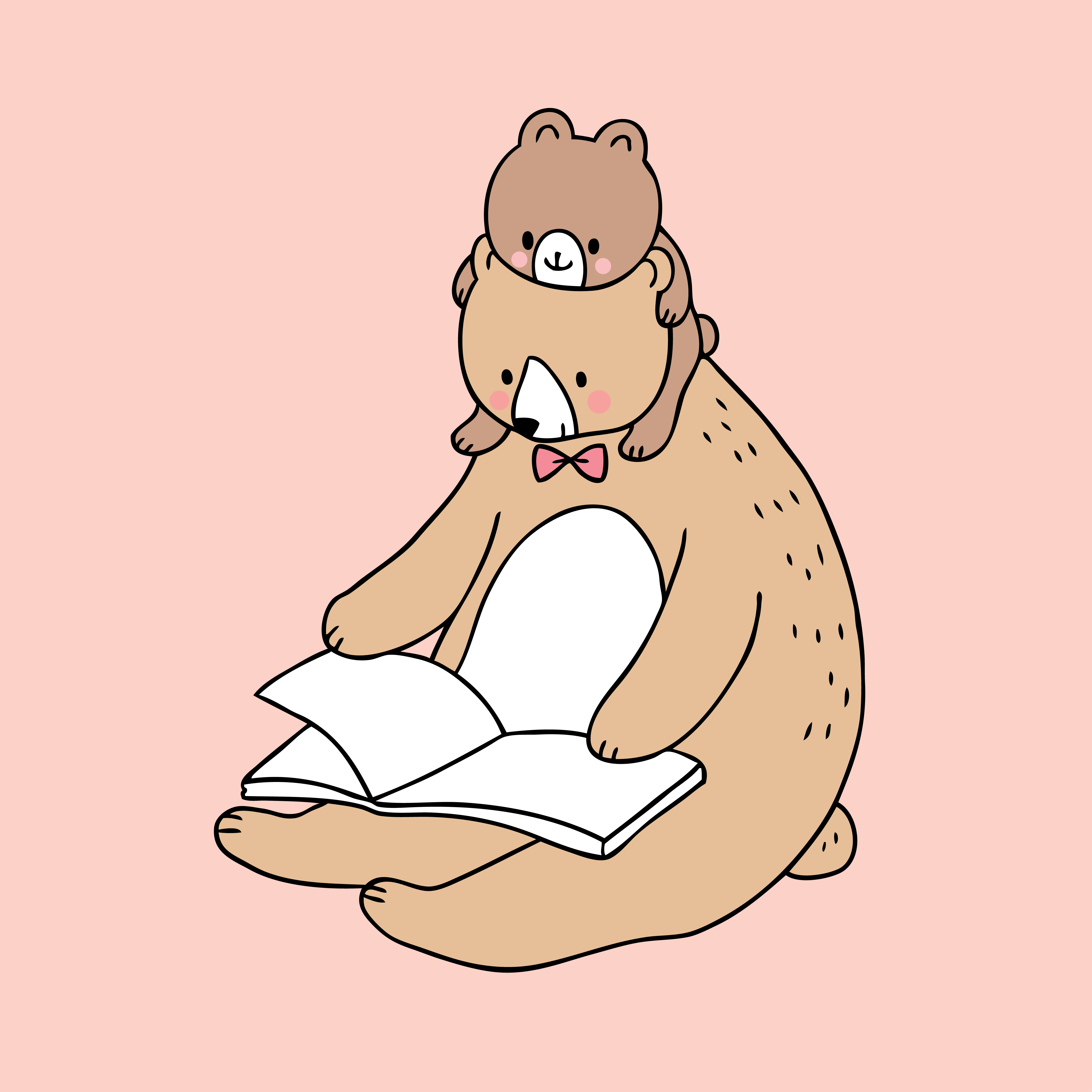 Cartoon Cute Dad And Baby Bear Reading Book Vector Download Free Vectors Clipart Graphics Vector Art Cartoon Cute Dad And Baby Bear Reading Book Vector Download Free Vectors Clipart Graphics Vector Art