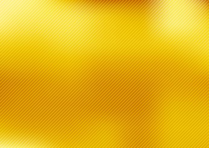 Fondo borroso oro abstracto del estilo del gradiente con las líneas diagonales texturizadas. Fondo de pantalla suave de lujo. vector