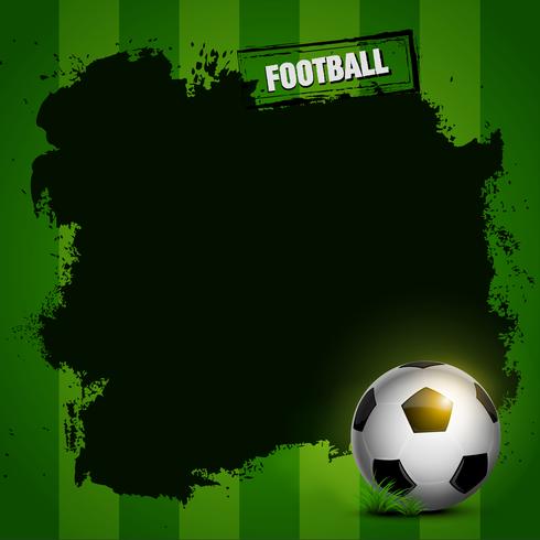 football frame design vector