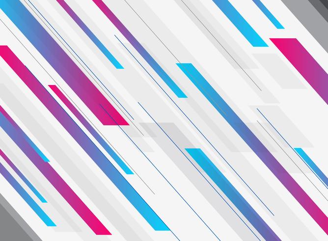 Abstract technology geometric blue and pink gradient bright color shiny motion diagonally background. Template for brochure, print, ad, magazine, poster, website, magazine, leaflet, annual report. vector