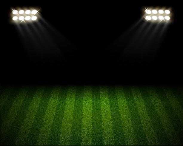 Campo de fútbol arena lanscape vector