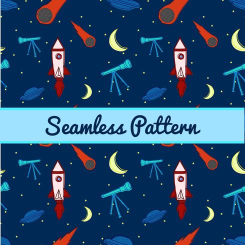 Seamless Pattern With Decorative Element and Modern Design vector