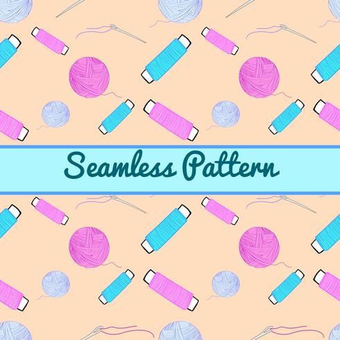 Seamless Pattern With Decorative Element and Modern Design vector