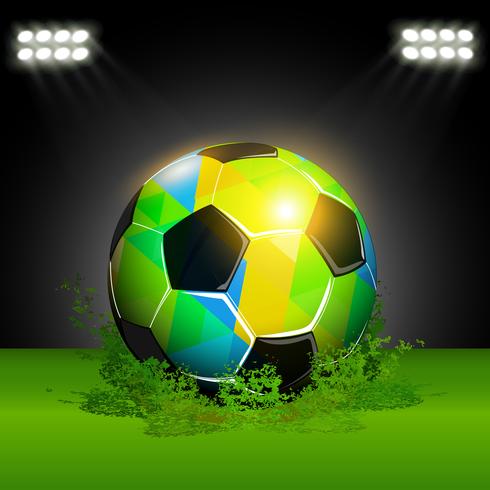 fantasy soccer ball vector