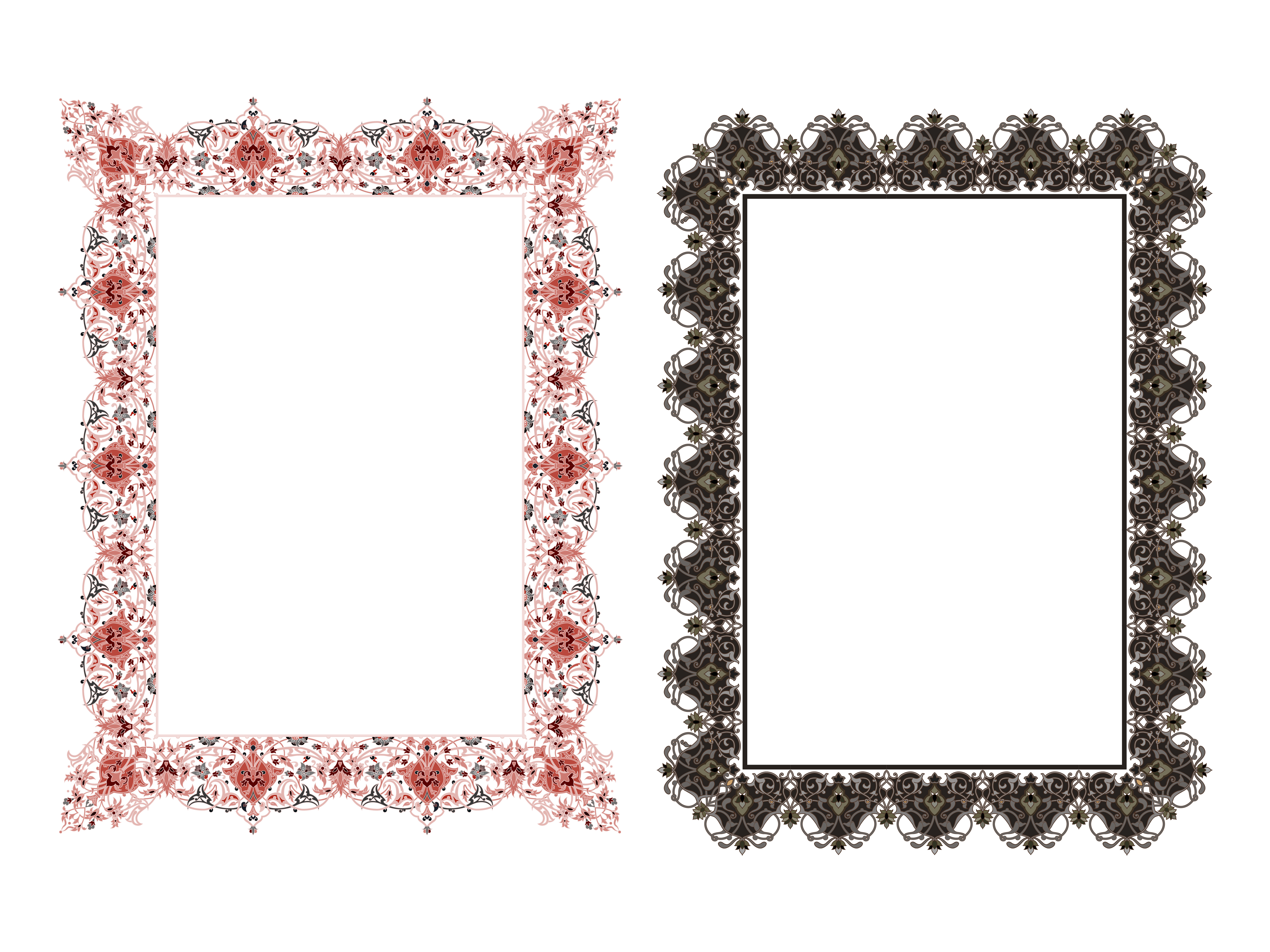 Download square elegant frame.. Vector Illustration. - Download ...