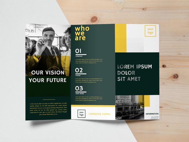 Brochure Template Vector Design