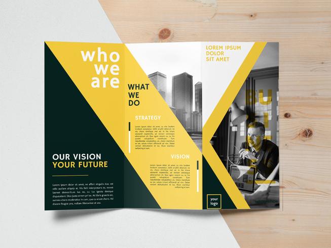 Brochure Template Vector Design