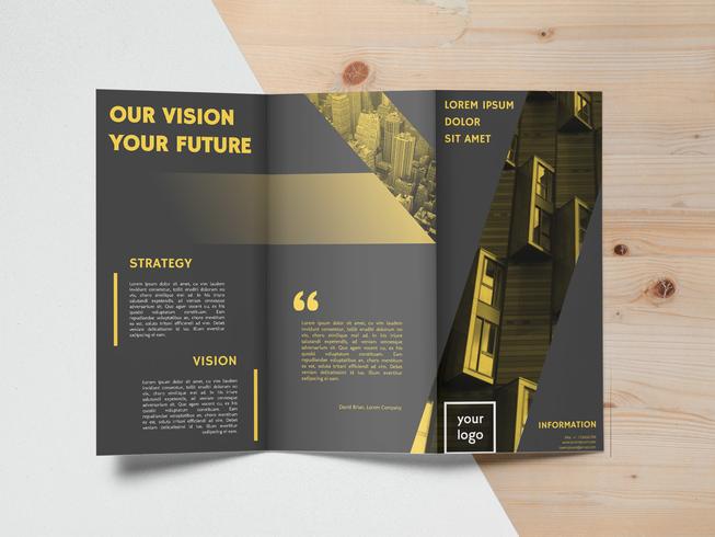 Brochure Template Vector Design