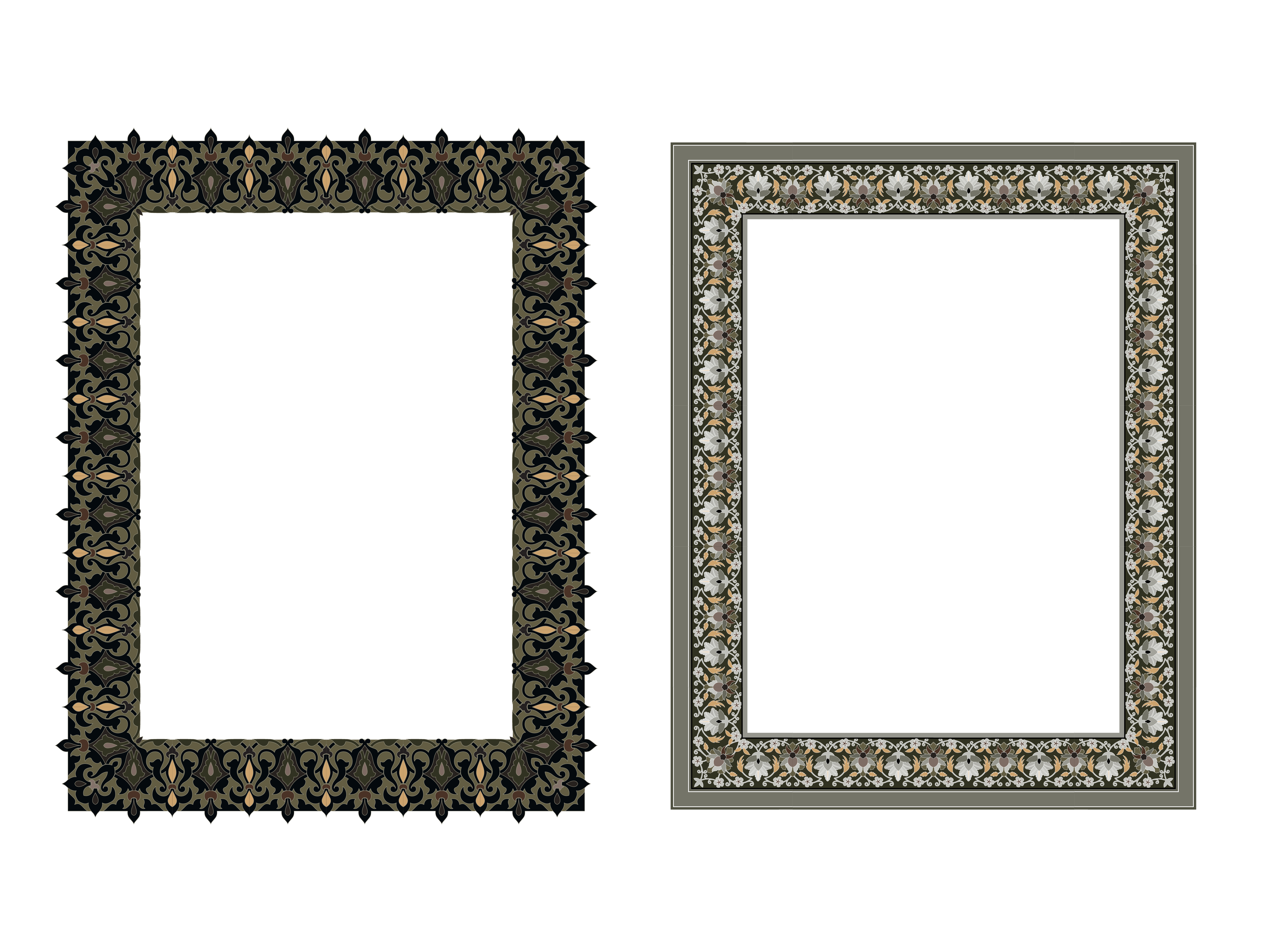 Download square elegant frame.. Vector Illustration. - Download ...