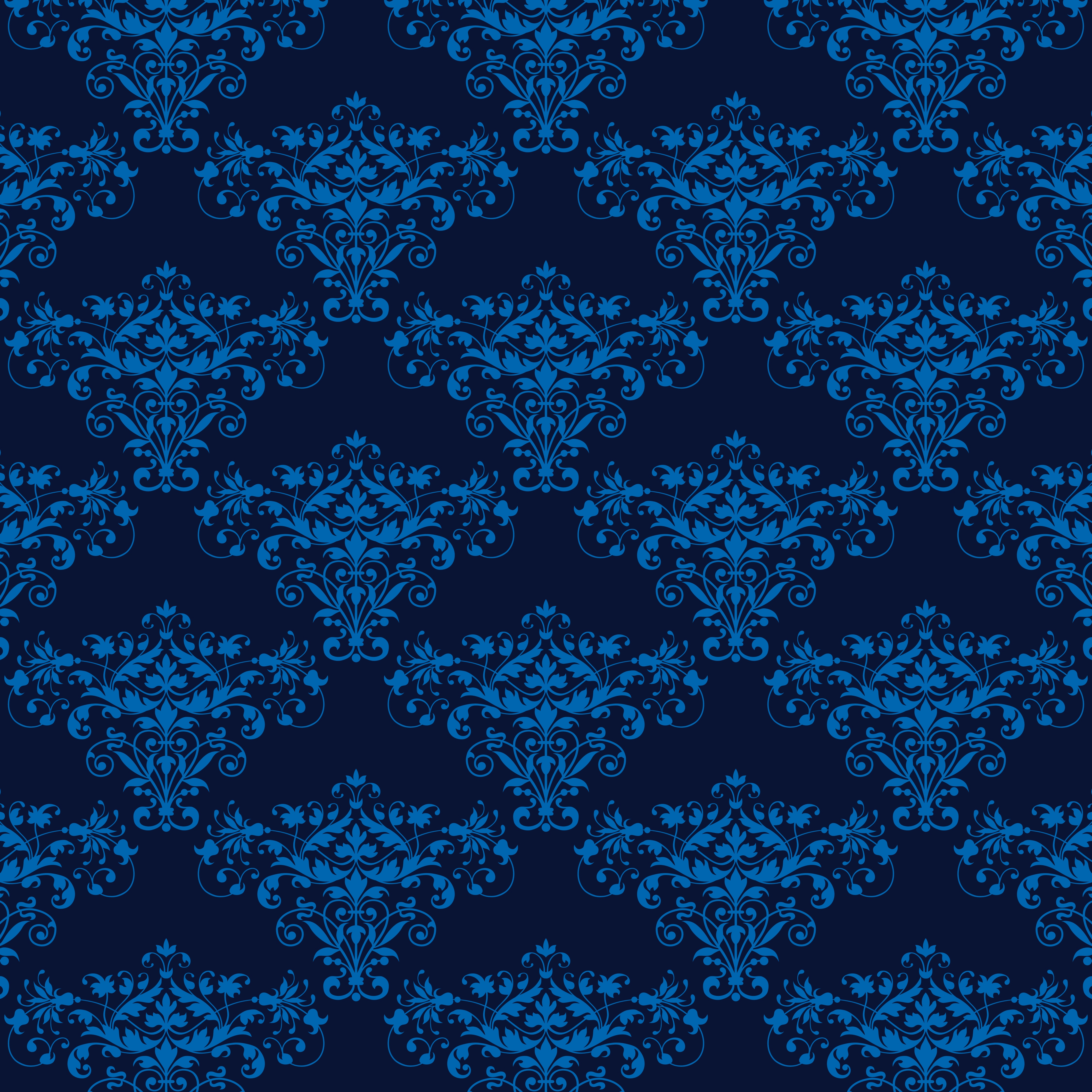 Blue Seamless Background With Blue Seamless Damask Background Free