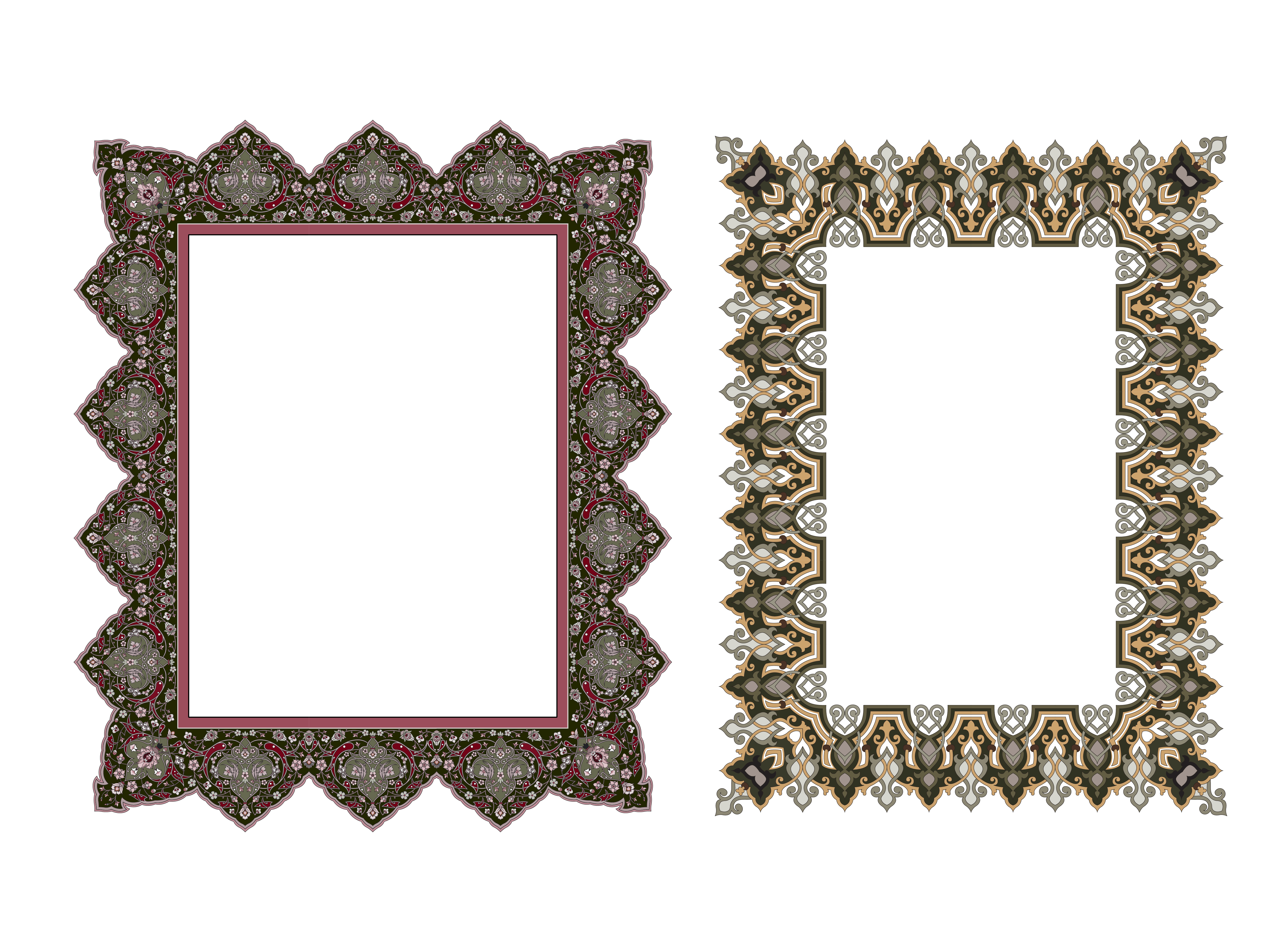 Download square elegant frame.. Vector Illustration. - Download ...