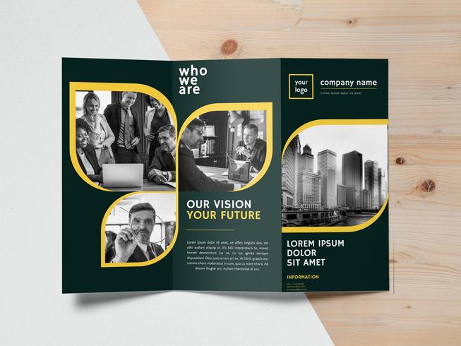 Brochure Template Vector Design