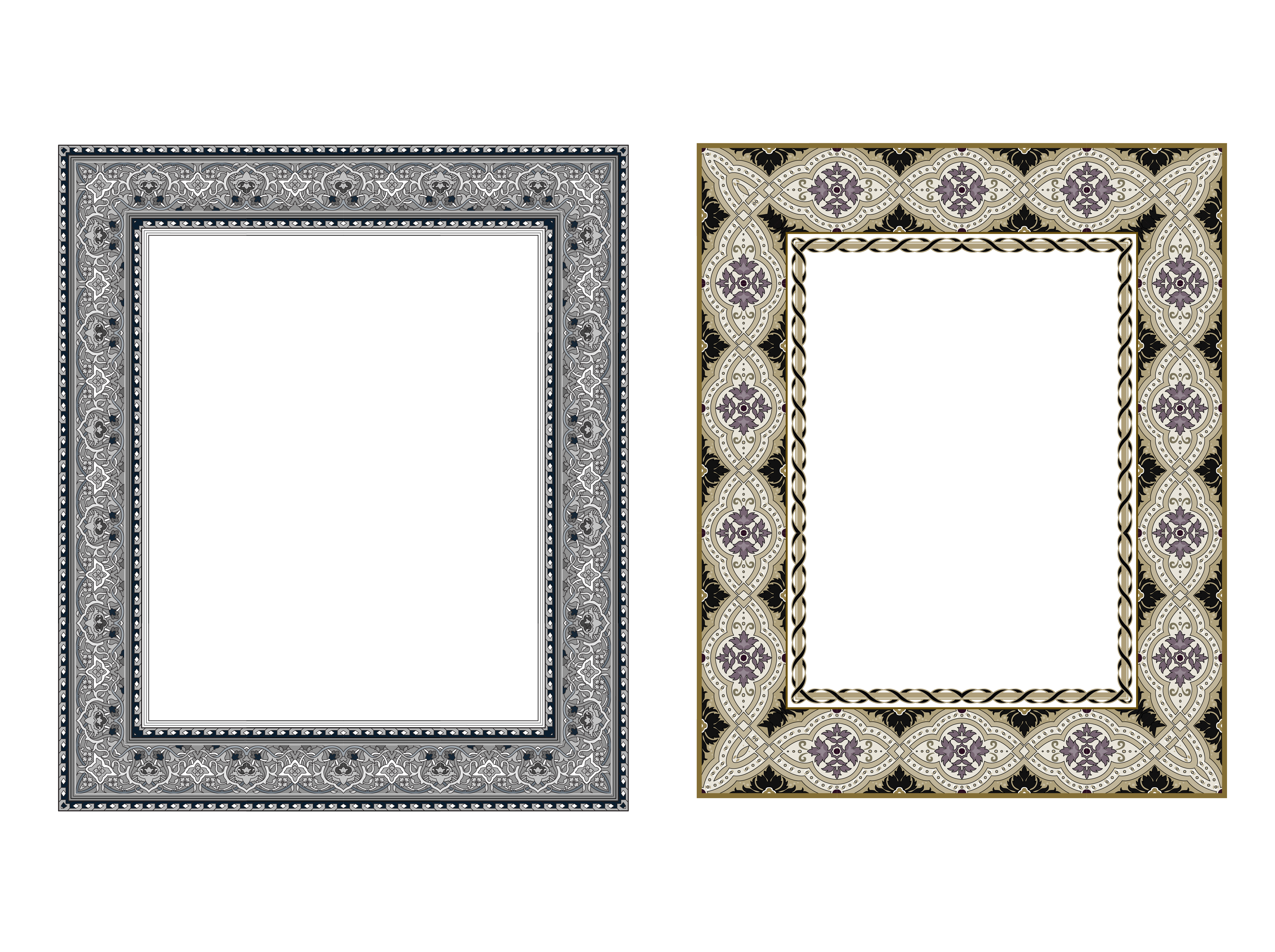 Download square elegant frame.. Vector Illustration. - Download ...