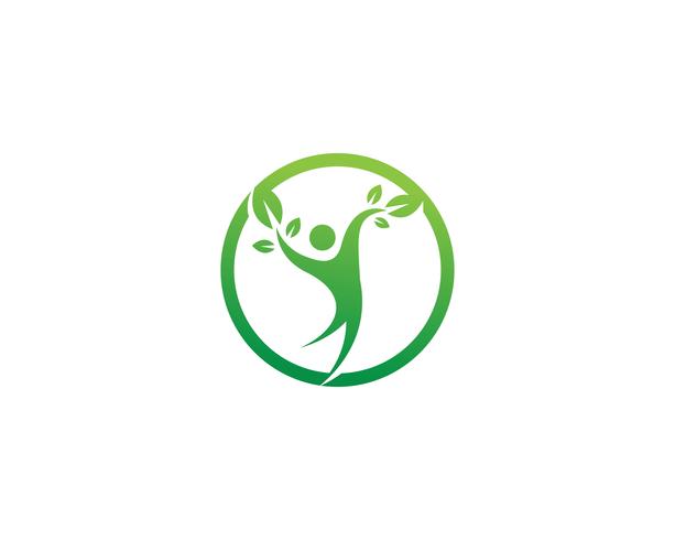 Healthy Life Logo template vector