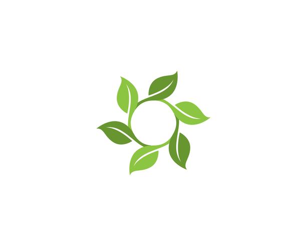 ecología logo naturaleza elemento vector