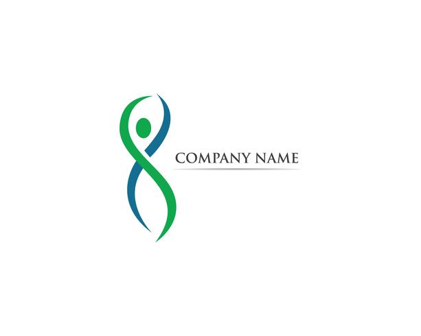 Health care logo vector template