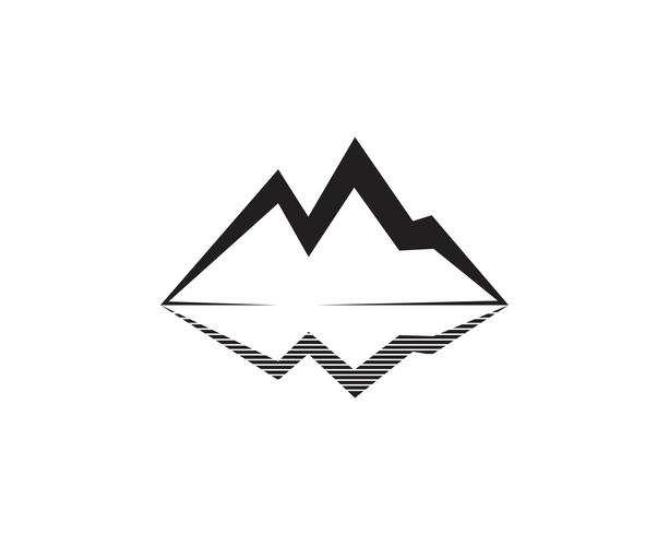 Mountain logo vector illustration