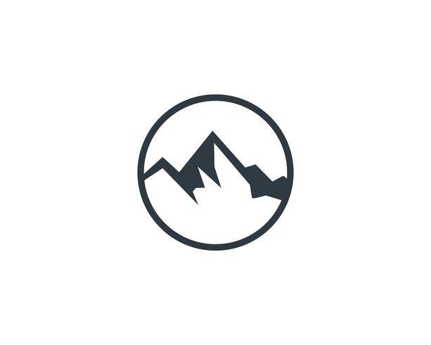 Mountain logo vector illustration 622910 Vector Art at Vecteezy