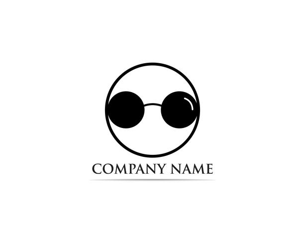 Gafas Logo Design vector