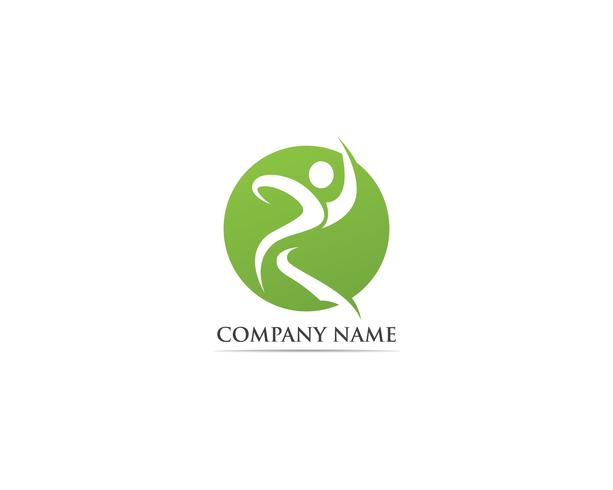 Health care logo vector template