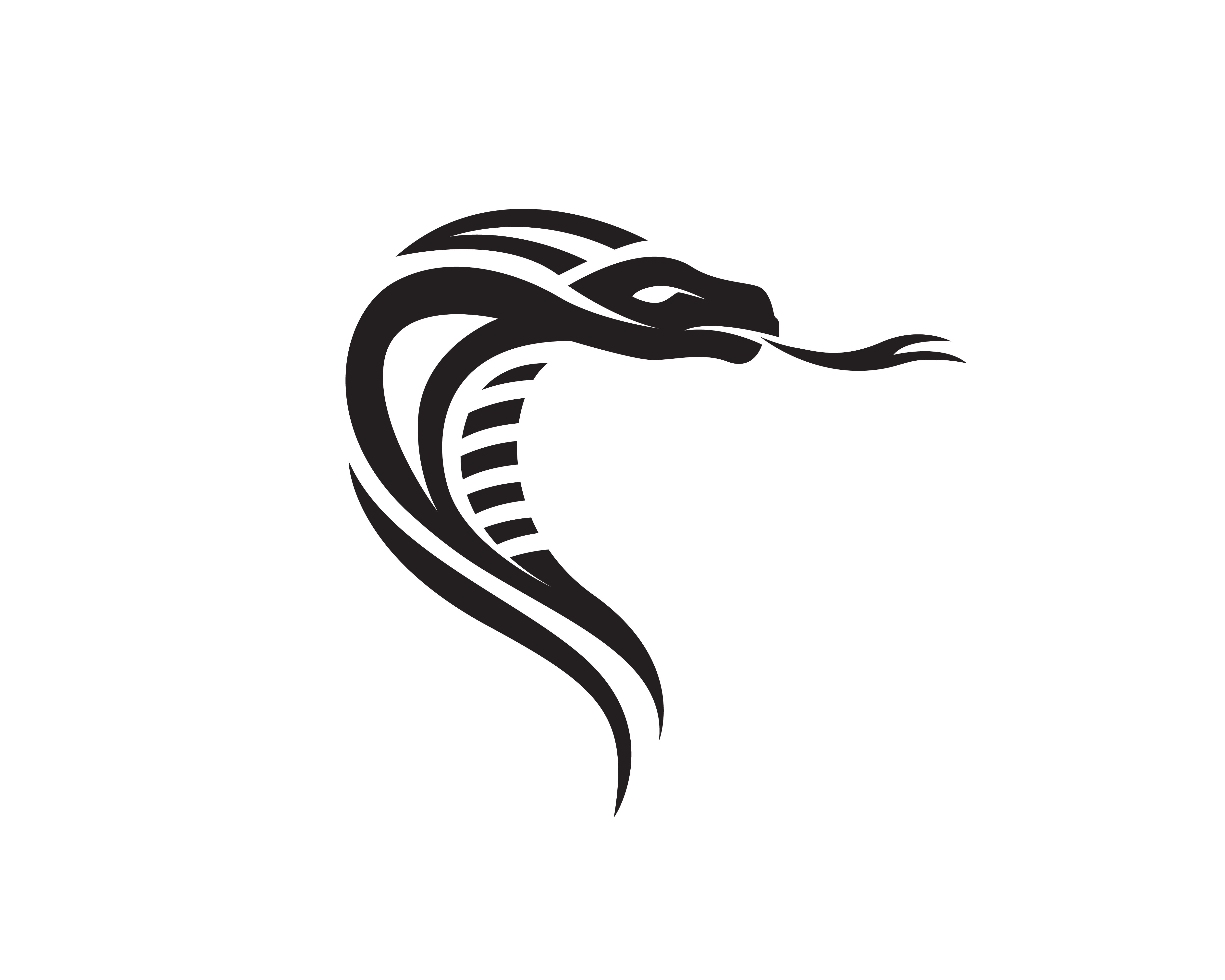 viper snake logo design element. danger snake icon. viper symbol 623024 ...
 Sea Serpent Logo