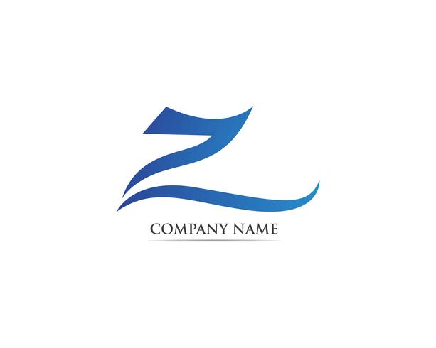 Z logo vector templates