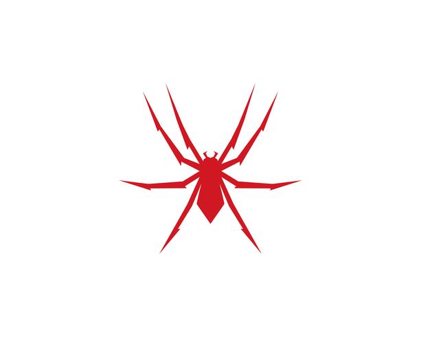 Logotipo de araña ilustraciones vectoriales vector