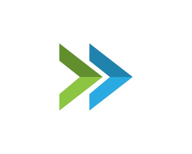 Arrows vector illustration icon Logo Template