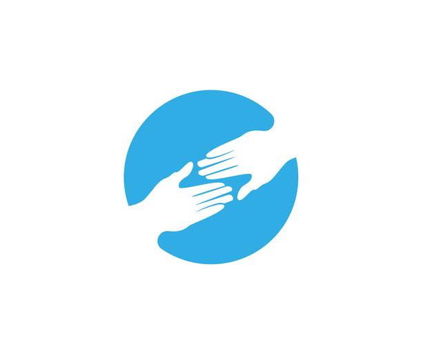 Hand Care Logo Template vector icon Business símbolos