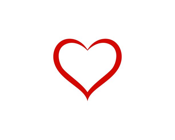 Download LOve heart logo and symbol vector 623220 Vector Art at ...
