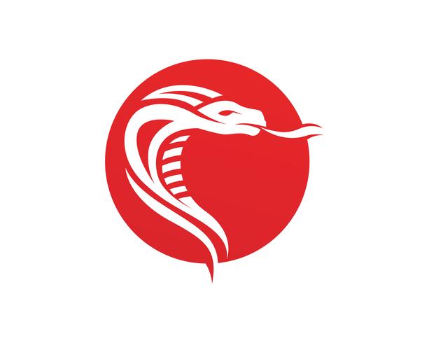 viper snake logo design element. danger snake icon. viper symbol vector