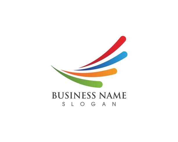 Logo de negocios de finanzas vector