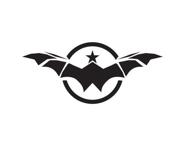 Bat vector logos