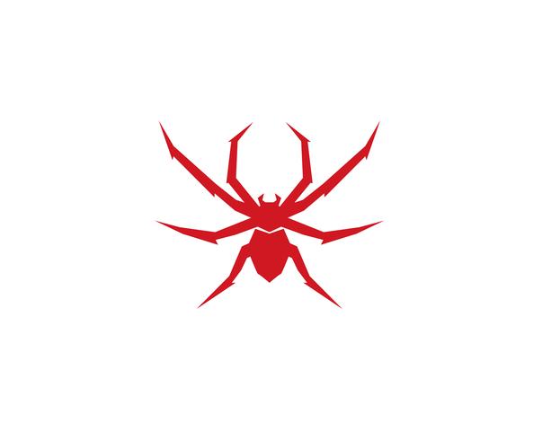 Logotipo de araña ilustraciones vectoriales vector