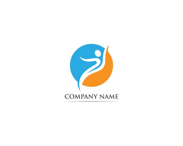 Health care logo vector template