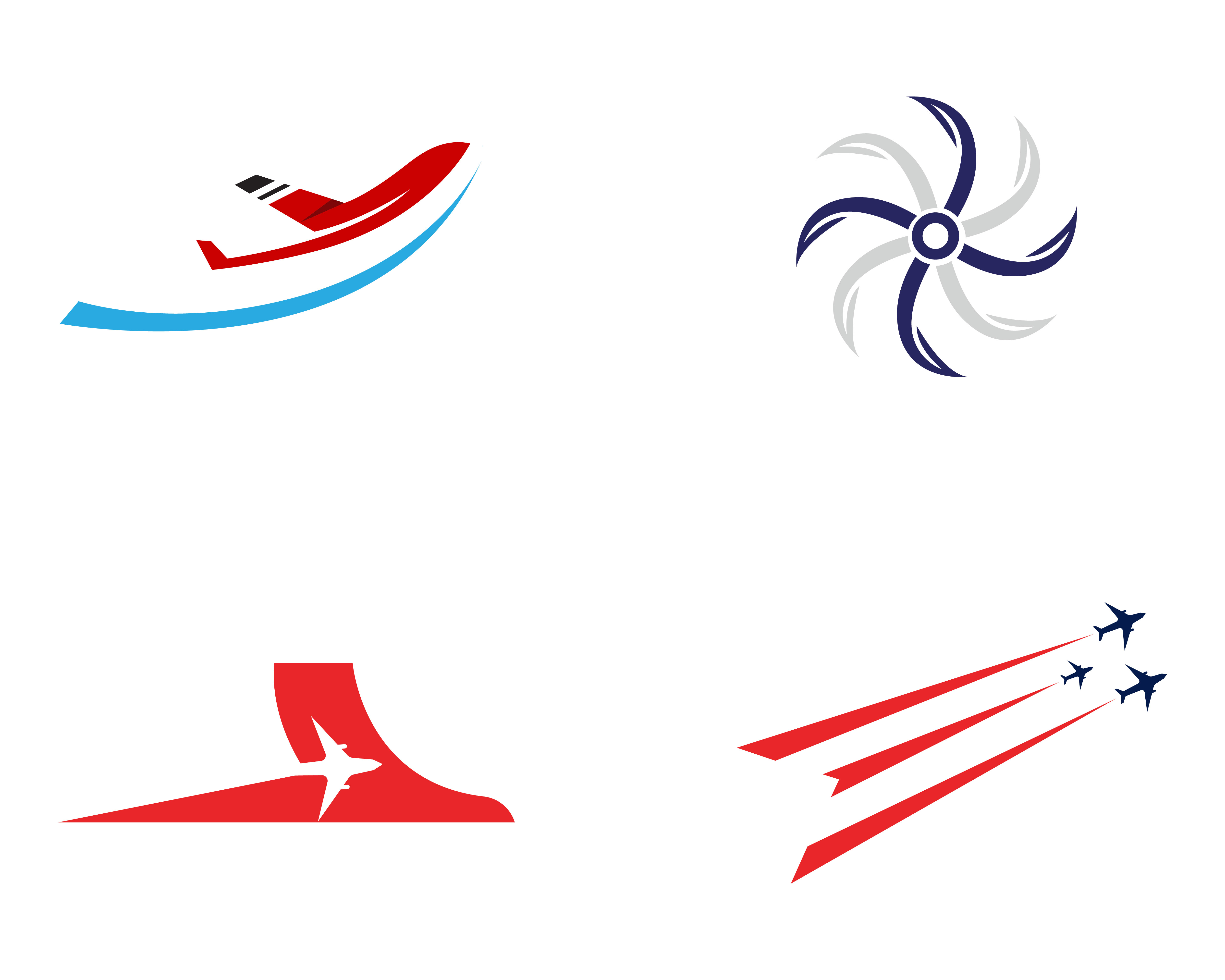 Airplane Fly Logo And Symbols Vector Template 623408 Vector Art At Vecteezy