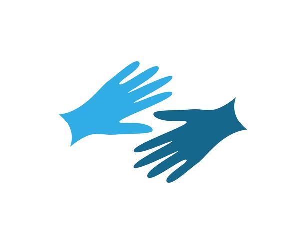 Hand Care Logo Template vector icon Business símbolos