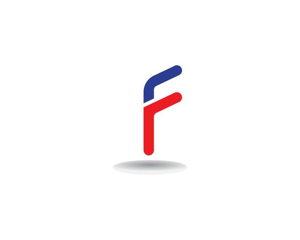 F logo business symbols vector template letter
