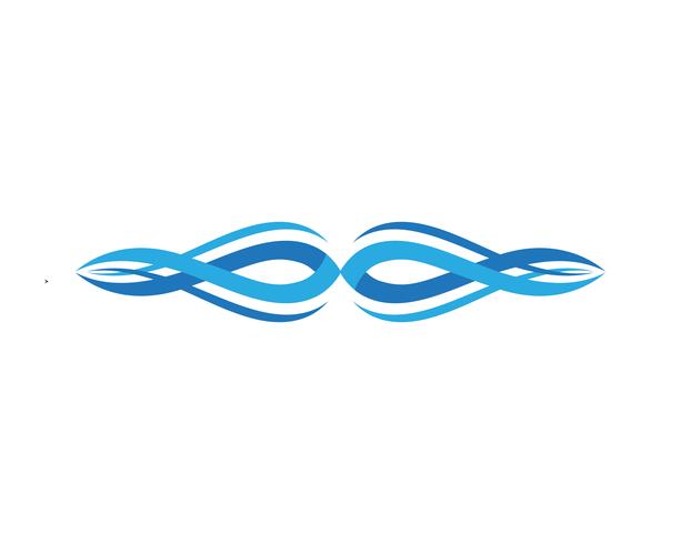 infinity logo and symbol template icons vector