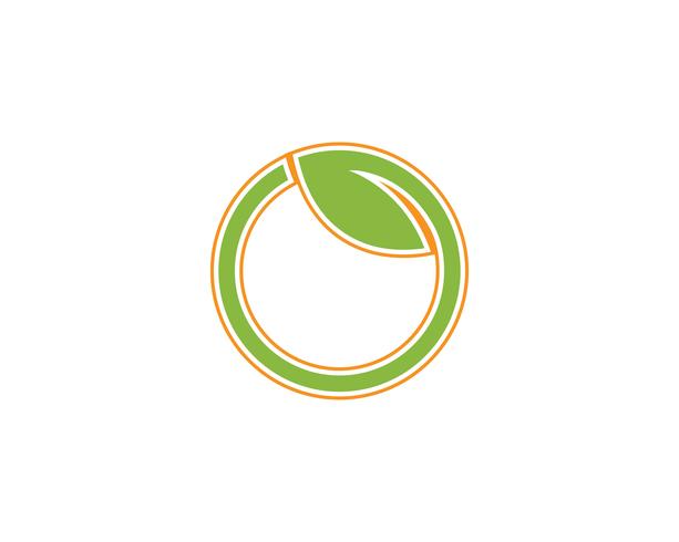 Tree Leaf  green Vector icon Illustration design template